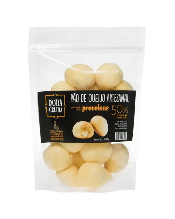 Pão de Queijo com Provolone - Dona Celina - 500g