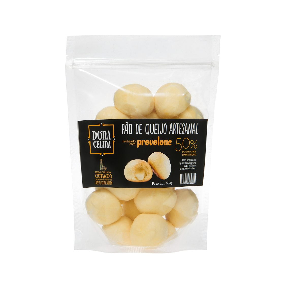Pão de Queijo com Provolone (artesanal) – Dona Celina – 500g