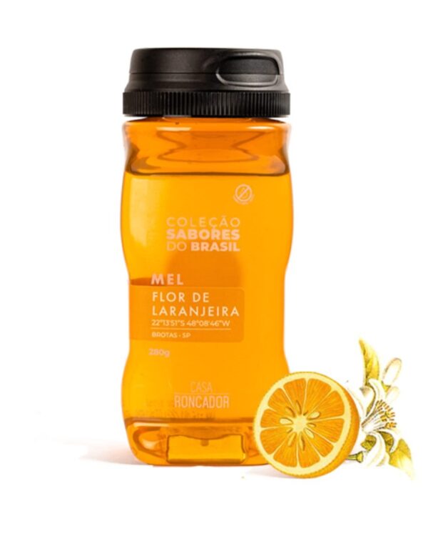 Mel Puro Orgânico - Flor de Laranjeira - Casa Roncador - 280g