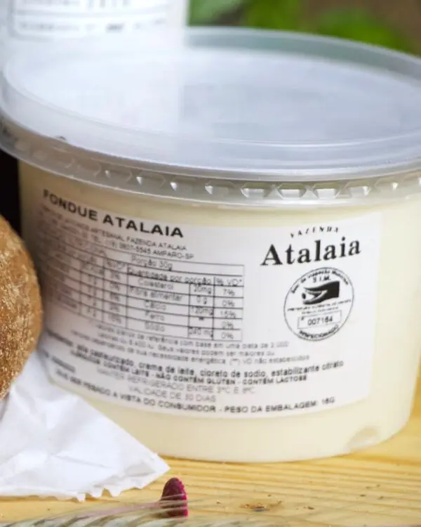 Fondue Artesanal - Fazenda Atalaia - 500g (aprox.) -1 Fondue Artesanal - Fazenda Atalaia - 500g (aprox.) -1