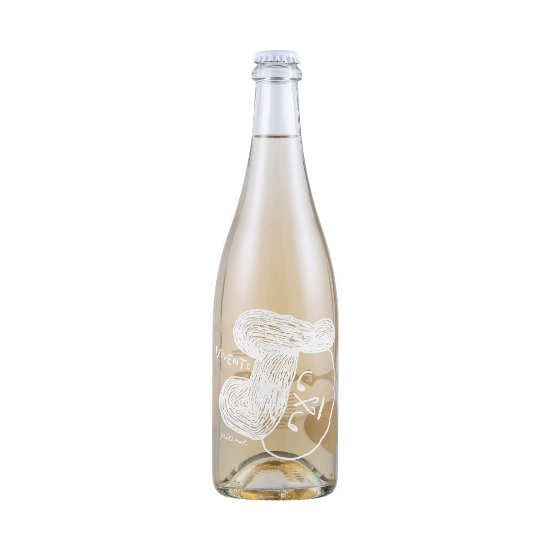 Vinho Vivente Pét-Nat Moscato/Chardonnay (branco) – 750ml