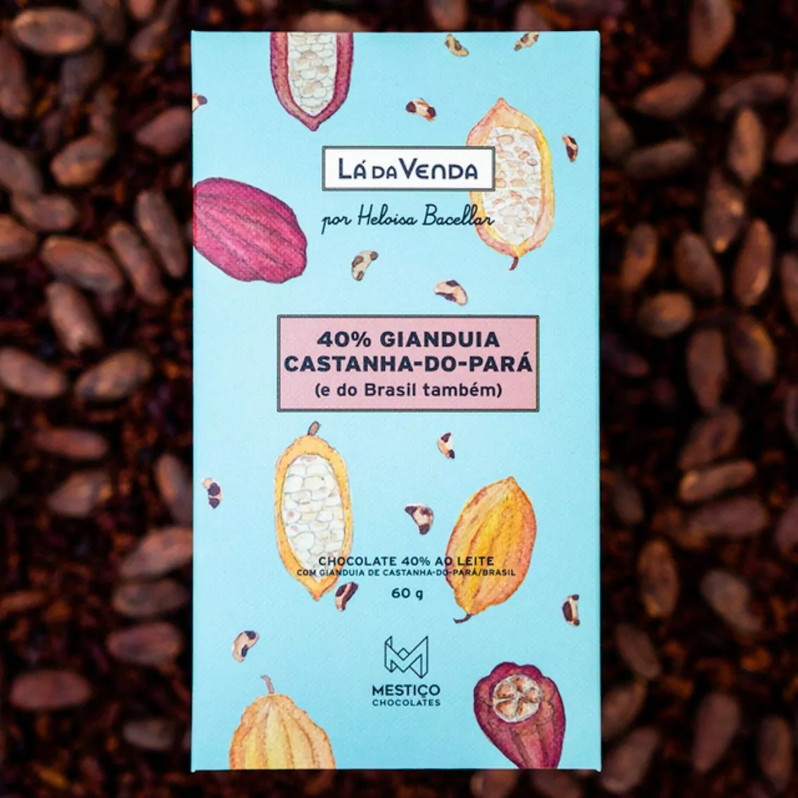 Chocolate Gianduia 40% – Mestiço – 60g