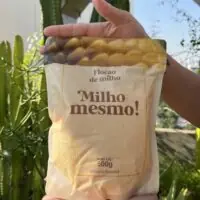 Flocão de Milho - Milho Mesmo - Orgânico - 500g -2