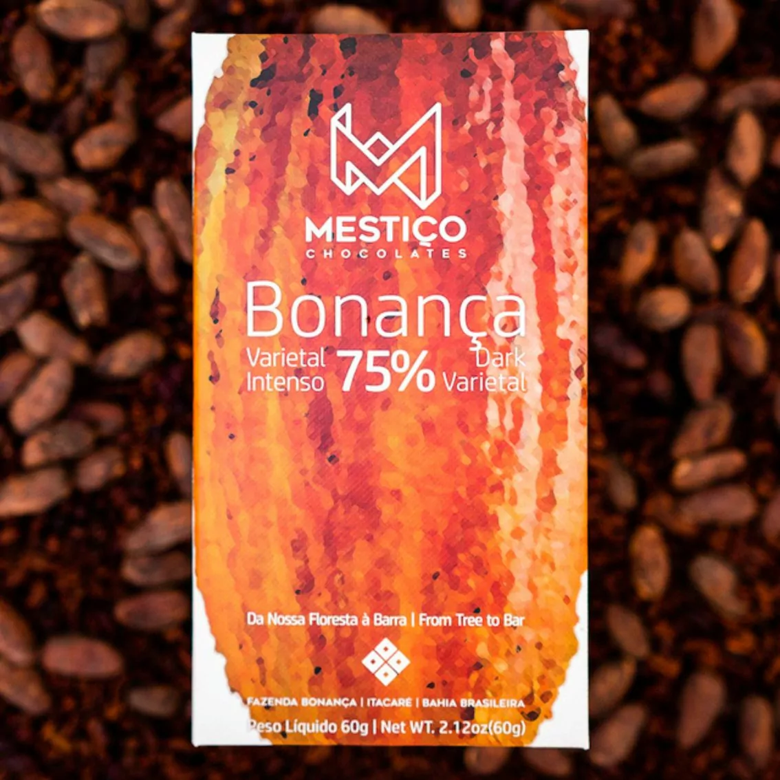 Chocolate Bonança Intenso 75% – Mestiço – 60g