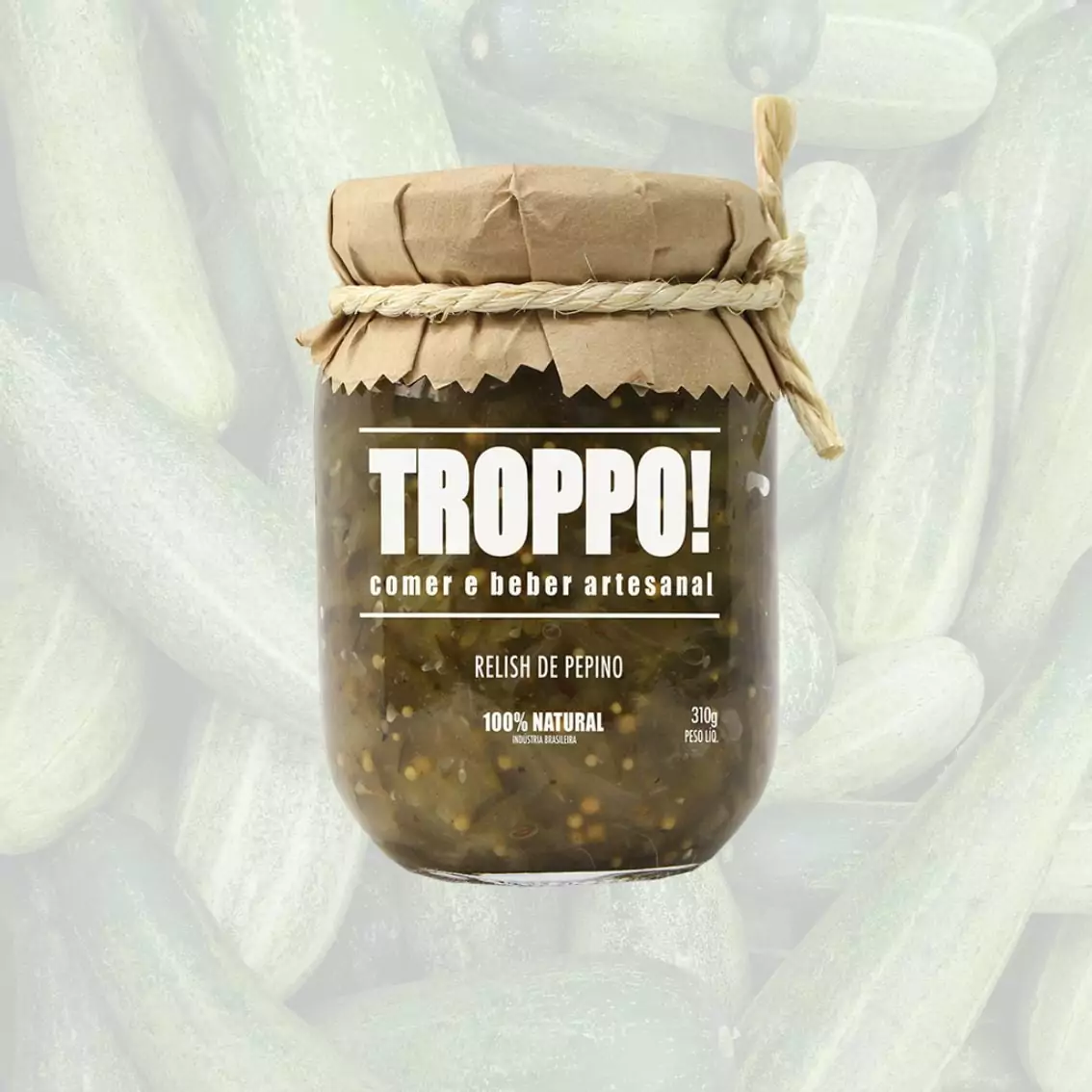 Relish de Pepino - Troppo! - 310g