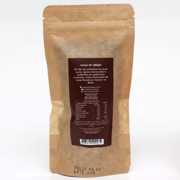 Nibs de Cacau Mestiço (100g) -1 Nibs de Cacau Mestiço (100g) -1