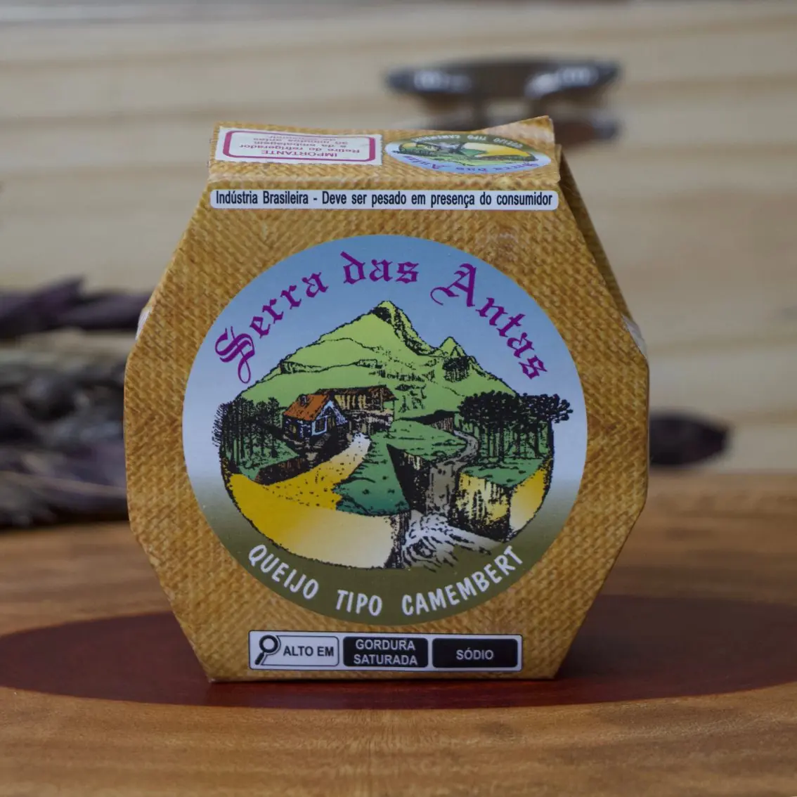 Queijo Camembert - Serra das Antas - 130g (aprox.)