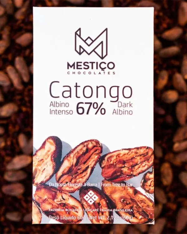 Chocolate Catongo Albino Intenso 67% - Mestiço - 60g