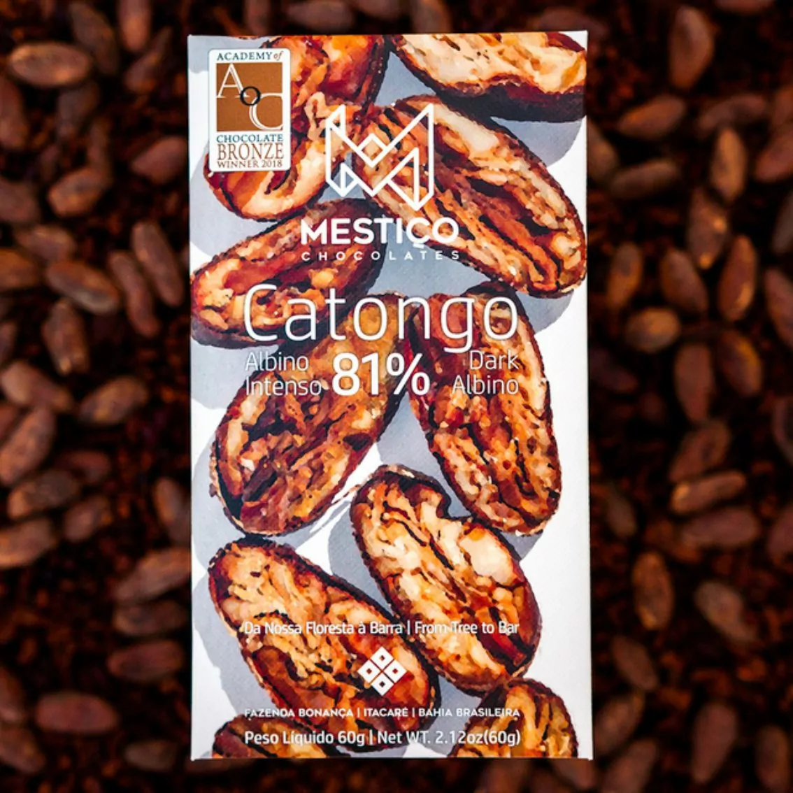 Chocolate Catongo Intenso 81% - Mestiço - 60g