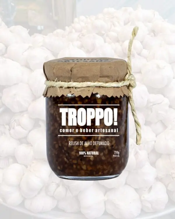 Relish de Alho Defumado - Troppo! - 210g