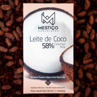Chocolate Leite de Coco 58% - Mestiço - 60g