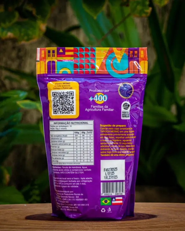 Farinha de Tapioca - Tapioca Mesmo - 500g -1 Farinha de Tapioca - Tapioca Mesmo - 500g -1