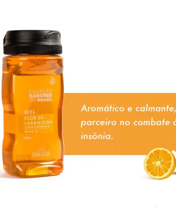 Mel Puro Orgânico - Flor de Laranjeira - Casa Roncador - 280g -1