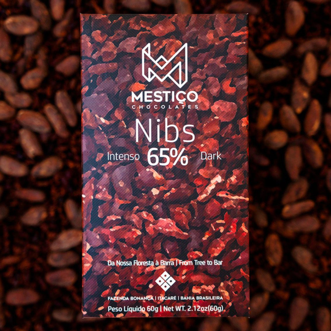 Chocolate Nibs Intenso 65% – Mestiço – 60g