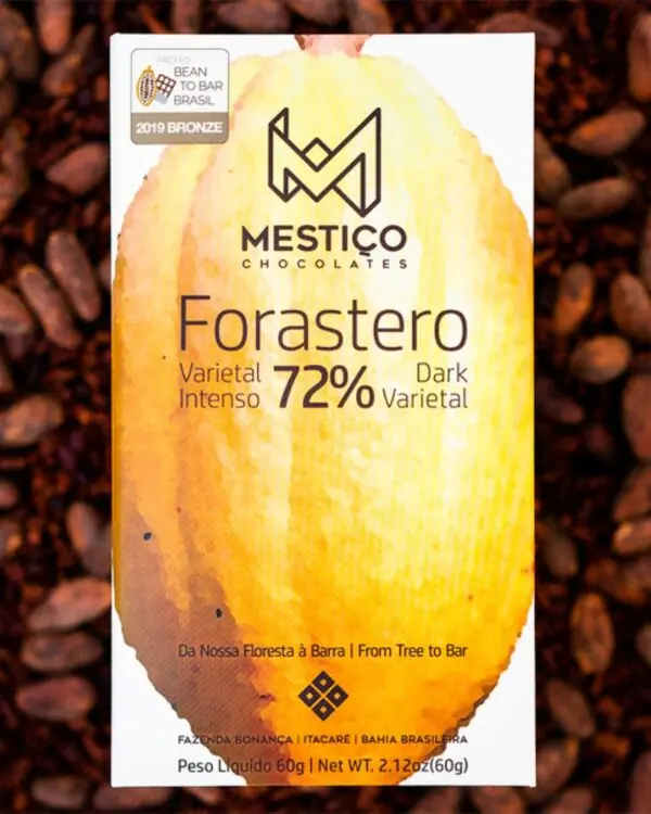 Chocolate Forastero Intenso 72% - Mestiço - 60g