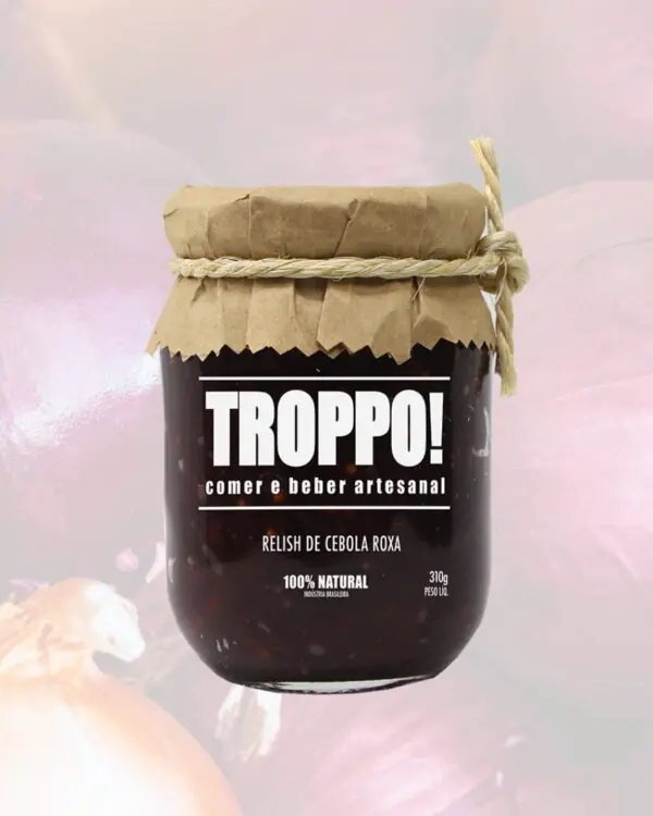 Relish de Cebola Roxa - Troppo! - 210g