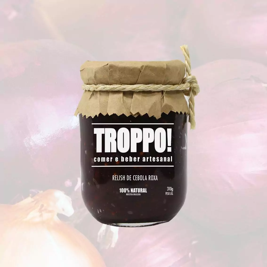 Relish de Cebola Roxa - Troppo! - 310g
