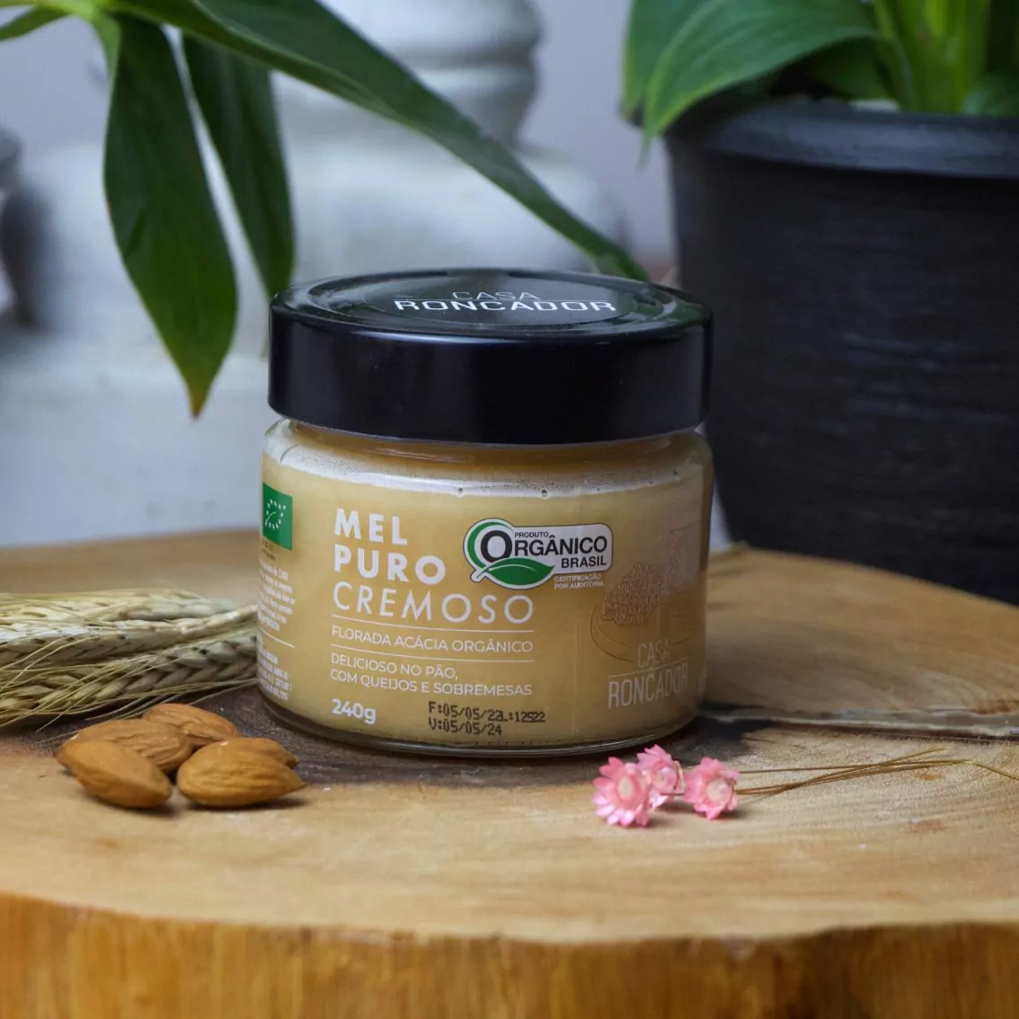 Mel Puro Cremoso – Casa Roncador – 240g