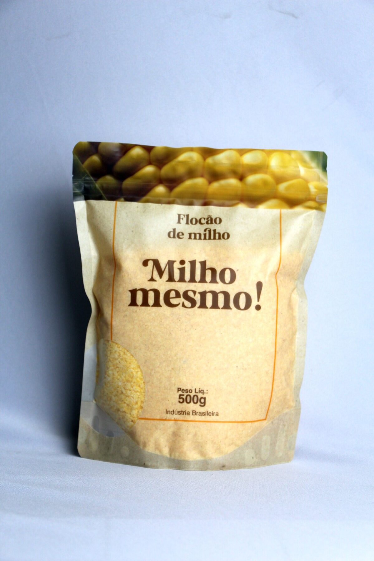 Flocão de Milho - Milho Mesmo - Orgânico - 500g -3
