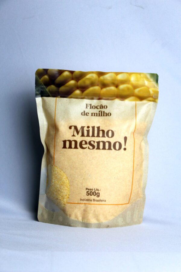 Flocão de Milho – Milho Mesmo – Orgânico – 500g -3