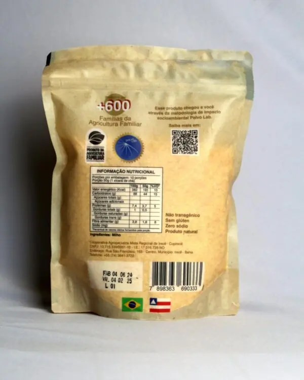 Flocão de Milho - Milho Mesmo - Orgânico - 500g -1 Flocão de Milho - Milho Mesmo - Orgânico - 500g -1