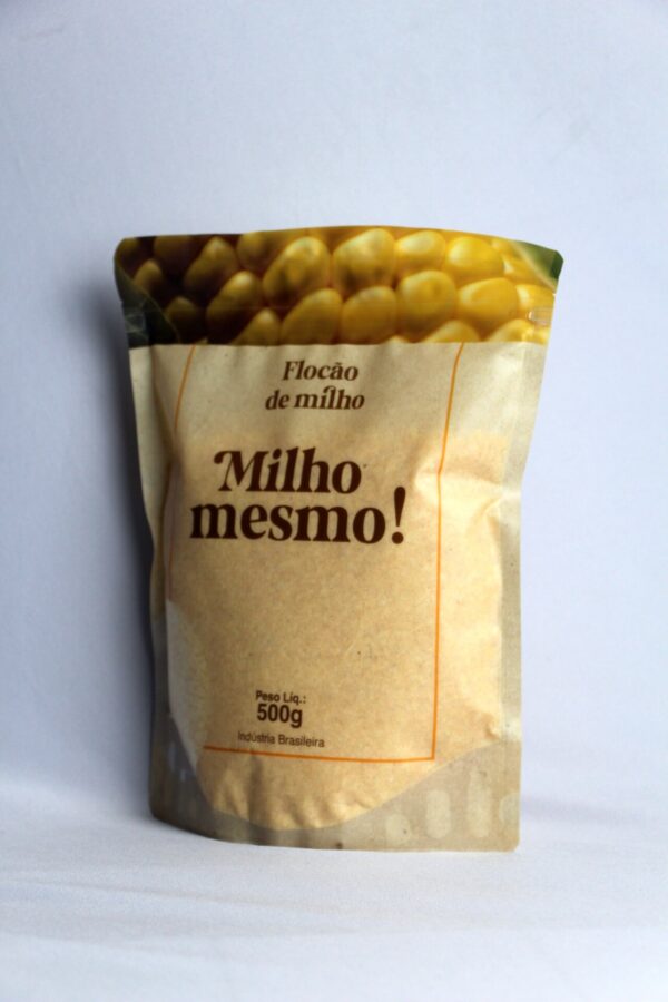 Flocão de Milho – Milho Mesmo – Orgânico – 500g