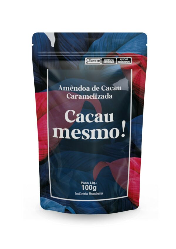 Amêndoa de Cacau Caramelizada - Bahia Cacau - 100g - 1