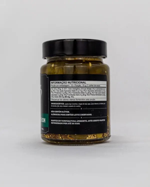 Picles de Pepino Cornichon- Jais Handmade - 350g