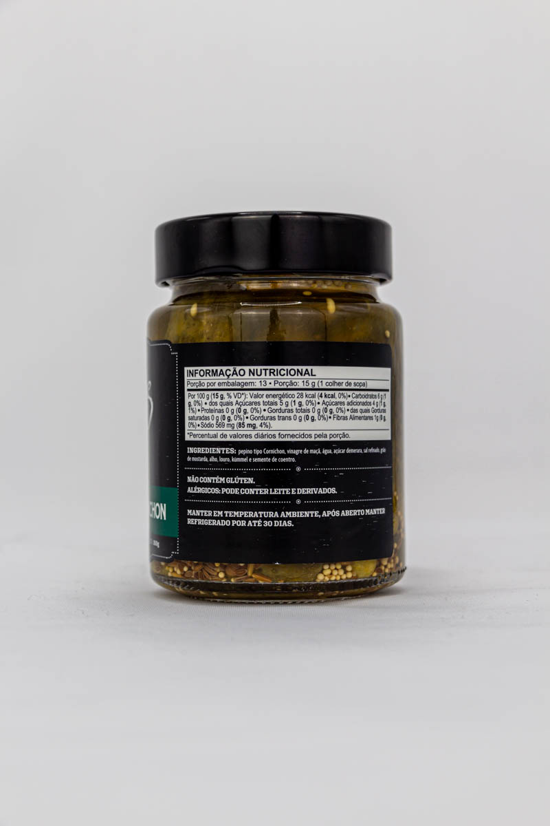 Picles de Pepino Cornichon- Jais Handmade - 350g