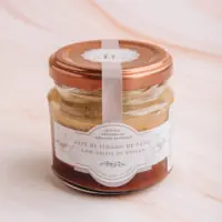 Patê de fígado de pato com geleia de goiaba