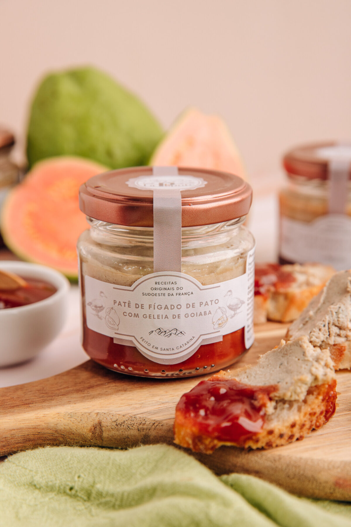 Patê de Fígado de Pato com Geleia de Goiaba - La Popote - 95g -1