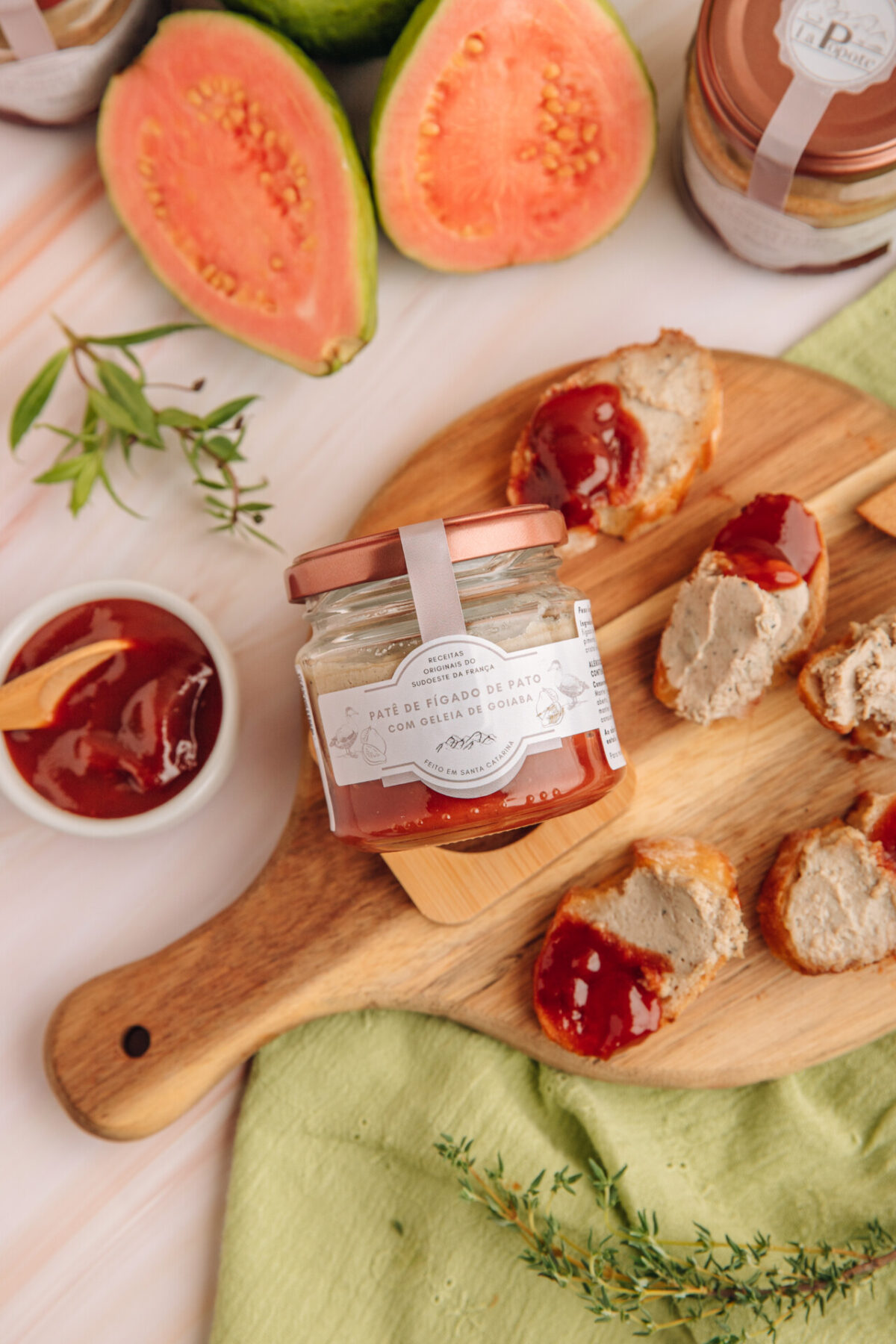 Patê de Fígado de Pato com Geleia de Goiaba - La Popote - 95g