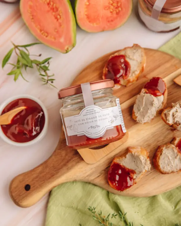 Patê de Fígado de Pato com Geleia de Goiaba - La Popote - 95g Patê de Fígado de Pato com Geleia de Goiaba - La Popote - 95g