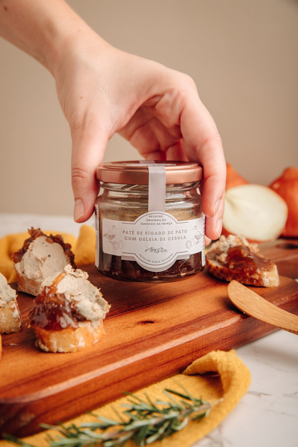 Patê de Fígado de Pato com Geleia de Cebola - La Popote - 95g