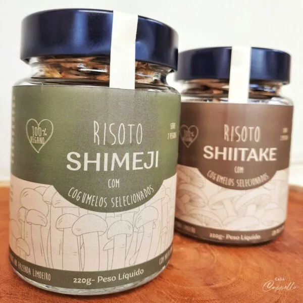Risoto de Shimeji – Cappello – 220g -2 Risoto de Shimeji – Cappello – 220g -2
