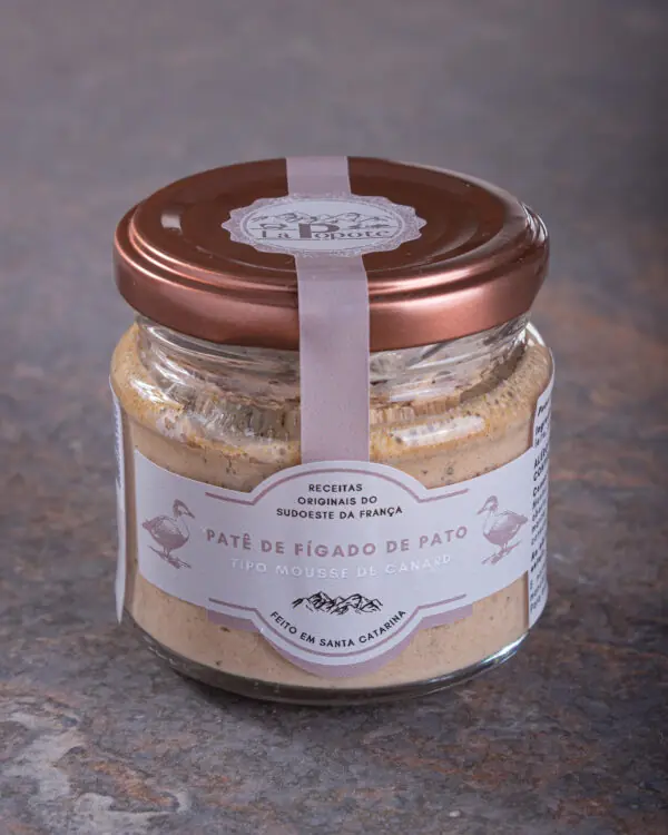 Patê de Fígado de Pato Tipo Mousse de Foie Patê de Fígado de Pato Tipo Mousse de Foie