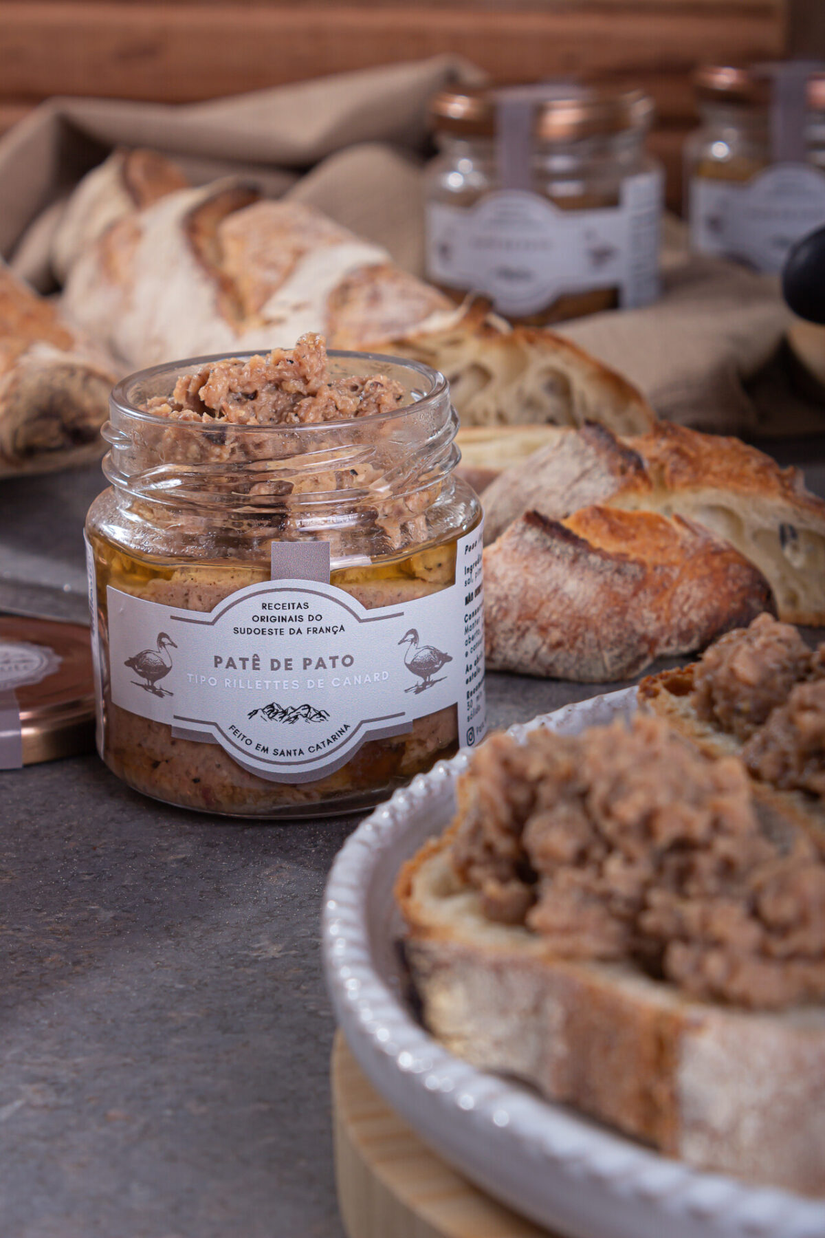 Patê de Pato Tipo Rillettes de Canard  - La Popote - 100g