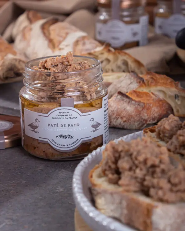 Patê de Pato Tipo Rillettes de Canard - La Popote - 100g Patê de Pato Tipo Rillettes de Canard - La Popote - 100g