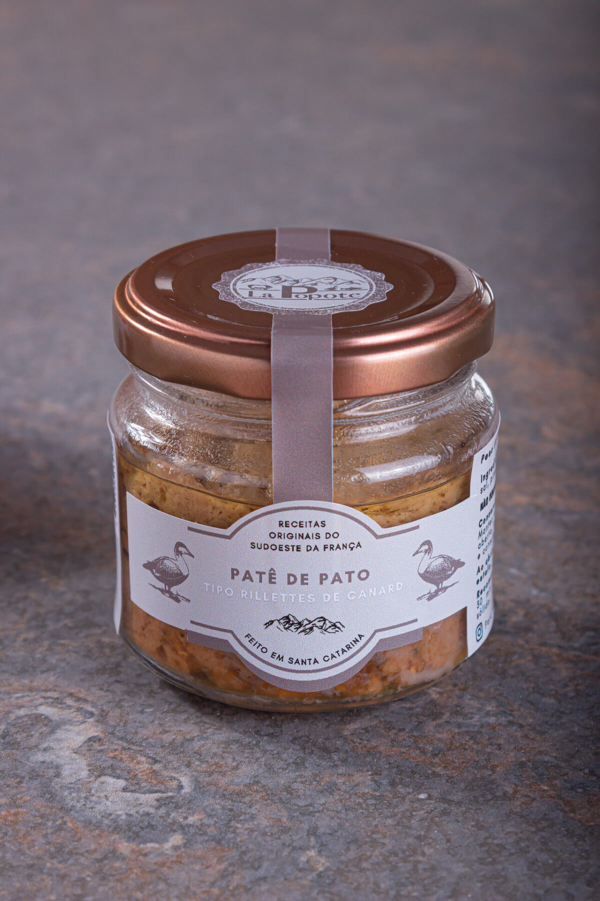 Patê de Pato tipo rillettes de canard