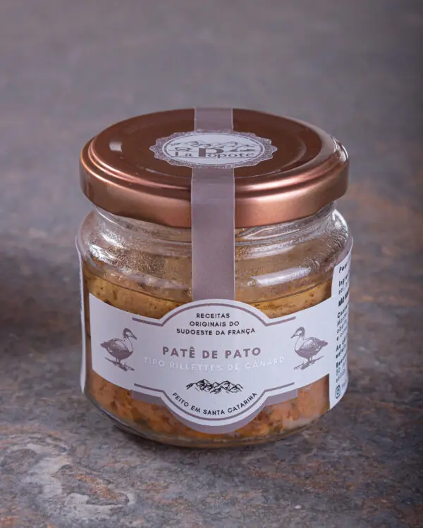 Patê de Pato tipo rillettes de canard Patê de Pato tipo rillettes de canard