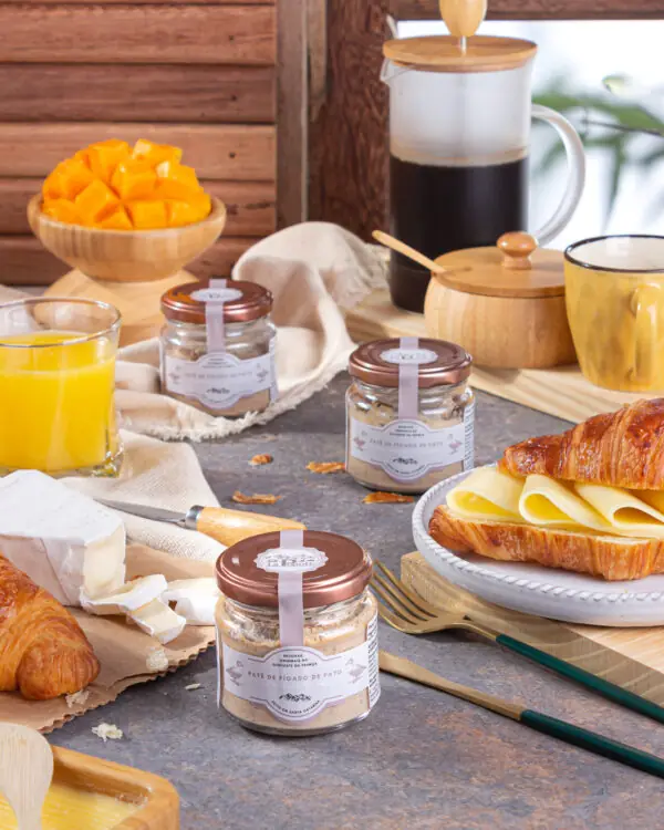 Patê de Fígado de Pato Tipo Mousse de Foie - La Popote - 95g Patê de Fígado de Pato Tipo Mousse de Foie - La Popote - 95g