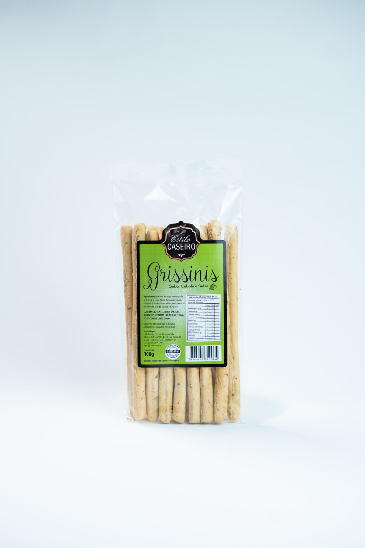 Grissinis Sabor Cebola e Salsa Grissinis Sabor Cebola e Salsa