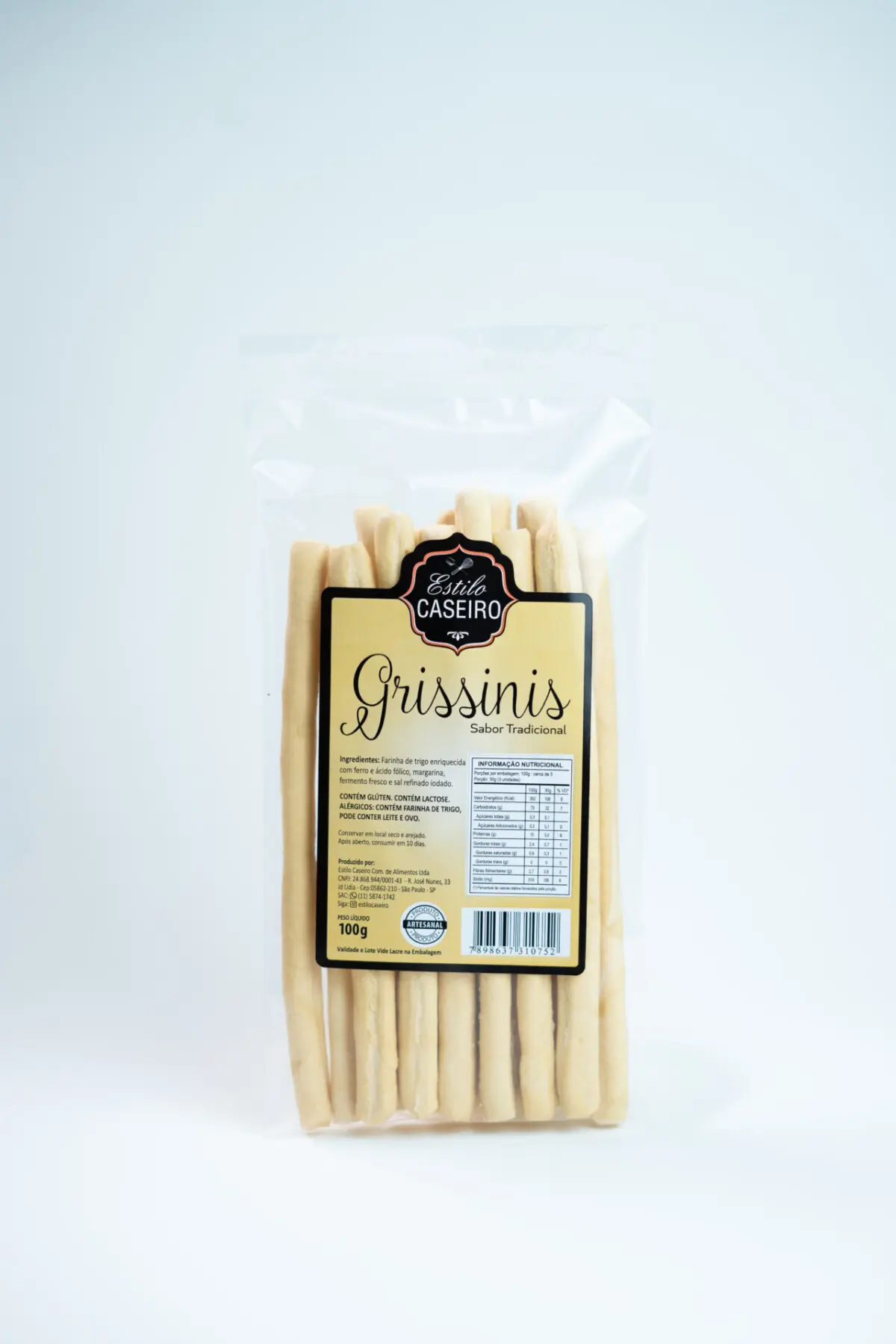 Grissini Sabor Tradicional