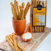 Grissinis Sabor Queijo Parmesão - Estilo Caseiro - 100g