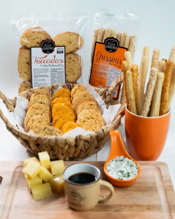 Grissinis Sabor Gergelim - Estilo Caseiro - 100g Grissinis Sabor Gergelim - Estilo Caseiro - 100g