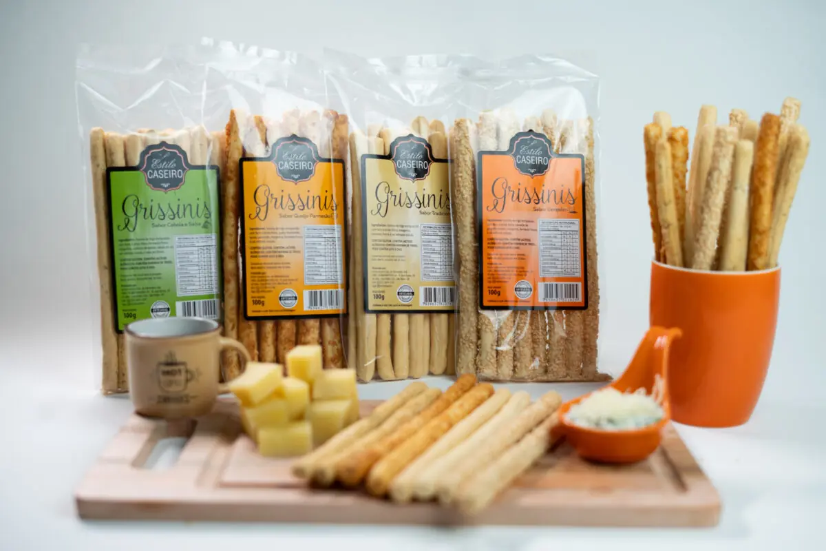 Grissinis Sabor Tradicional - Estilo Caseiro - 100g