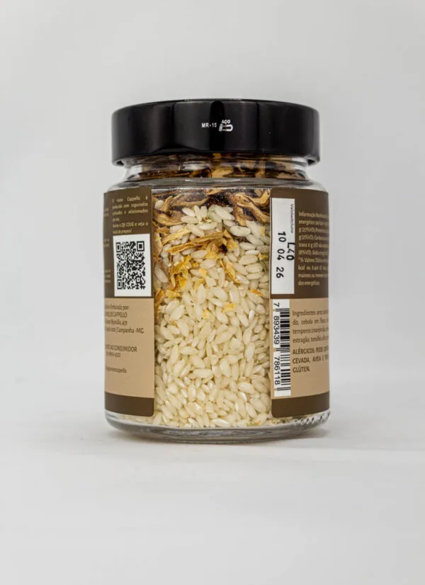 Risoto de Shiitake – Cappello – 220g -1 Risoto de Shiitake – Cappello – 220g -1