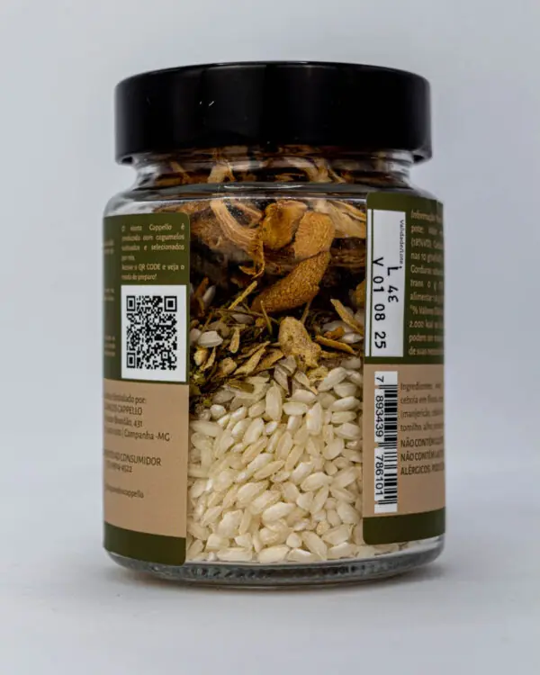 Risoto de Shimeji - Cappello - 220g Risoto de Shimeji - Cappello - 220g