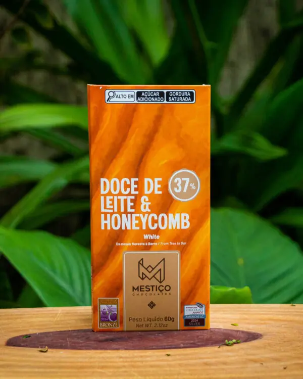 Chocolate Doce de Leite e Honeycomb 37% - Mestiço - 60g