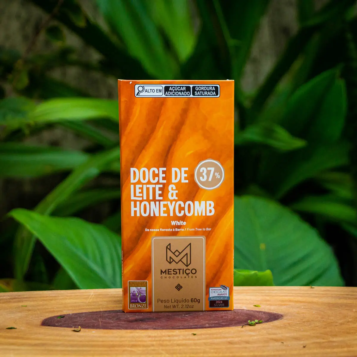 Chocolate Doce de Leite e Honeycomb 37% - Mestiço - 60g